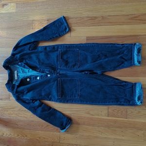 Zara denim jumpsuit